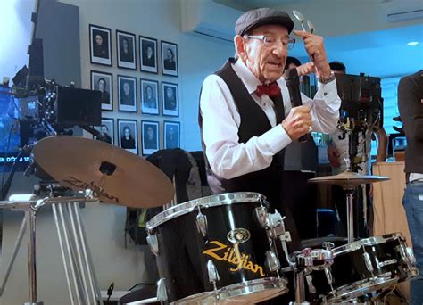 blond dreier|Drummer, 98, who started band with fellow Holocaust survivors,。